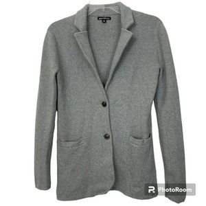Gray J Crew Mercantile Sweater Blazer - Size M